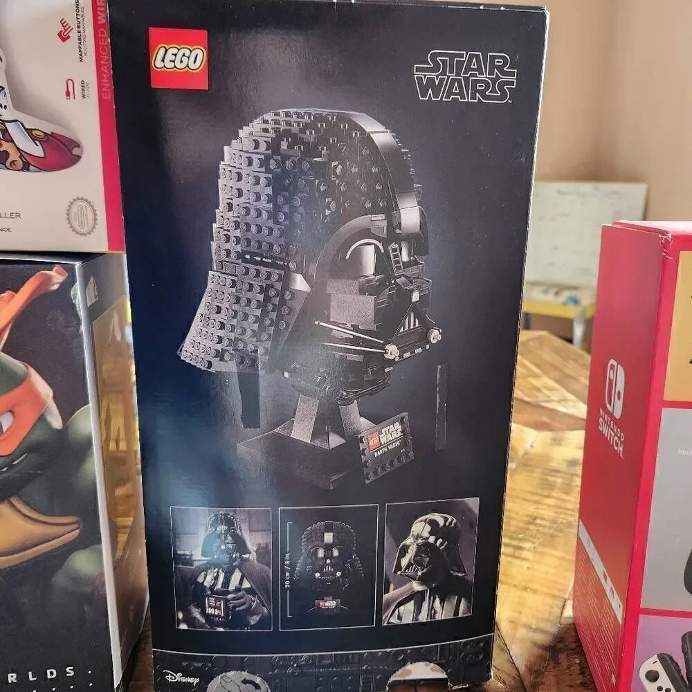 Empty box bundle Ninja turtles Darth Vader Legos iron Man Mario switch